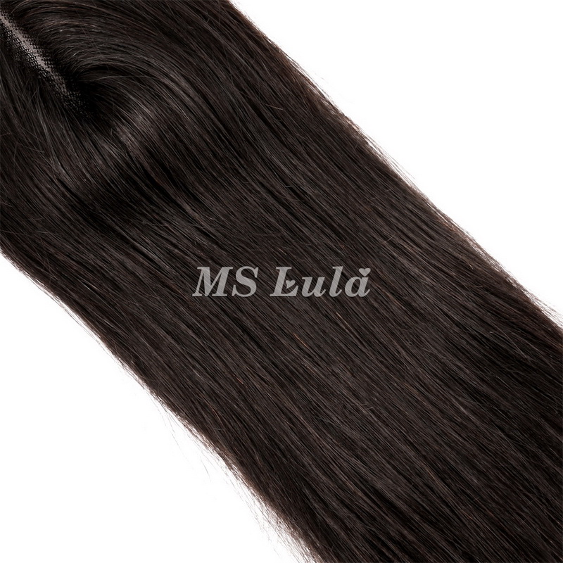 2x6 Virgin Hair Straight HD/Transparent Lace Closure - 图片 9